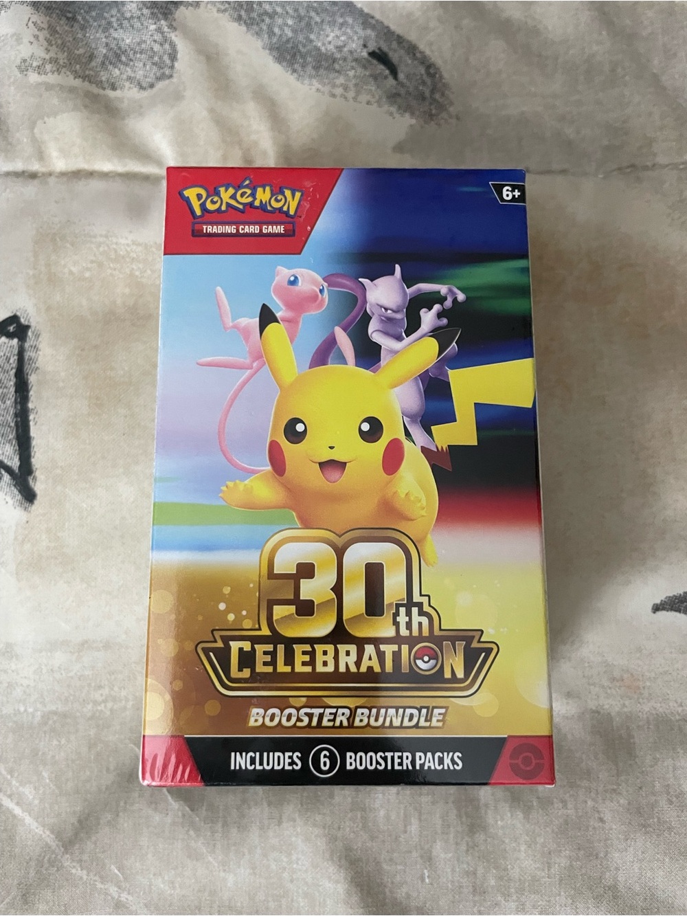Pokémon TCG 30th Celebration Booster Bundle Includes 6 Booster Packs